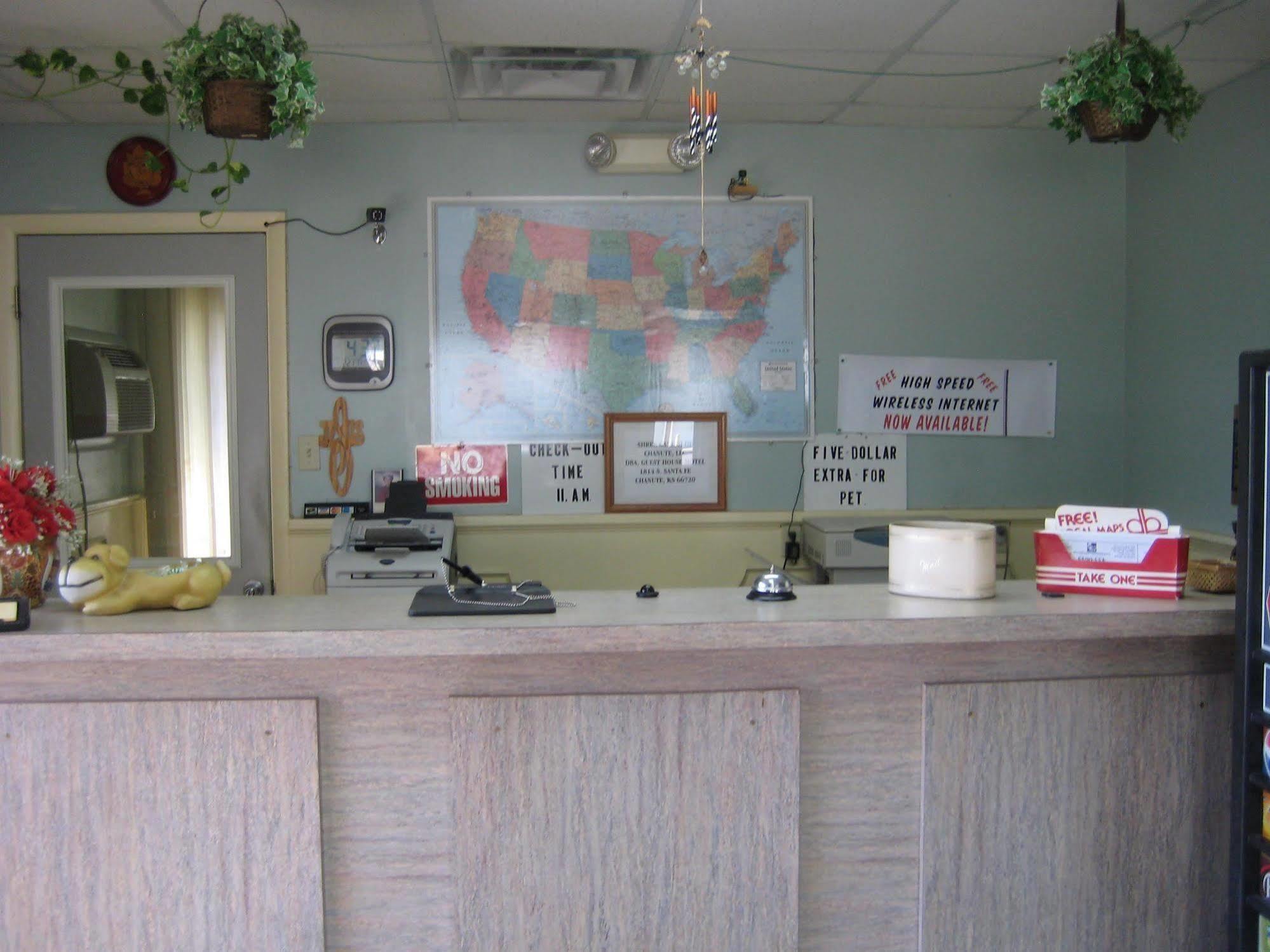 Guest House Motel Chanute Interior foto
